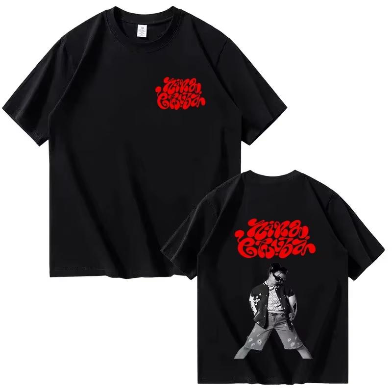 2026 Wiosna i lato nowa góra Nina Chuba Wysokiej jakości Street Czysta bawełna Koszulka z nadrukiem Modny T-shirt Luksusowy Casual y2k ins