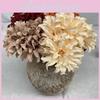 Durable Wedding Dahlia Flowers Artificial Bouquets For Aisle Gift Decoration