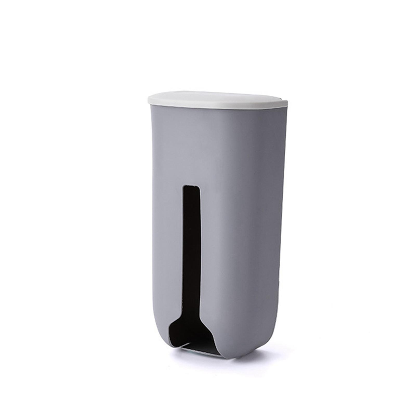 SW домашний настенный подвесной пластиковый мешок для мусора для кухни ванной комнаты стеллаж для хранения коробка серый 693₽