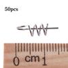 Fishing Tools Metal Needle Pins Fixed Soft Bait Centering Fishing Hook Spring Twist