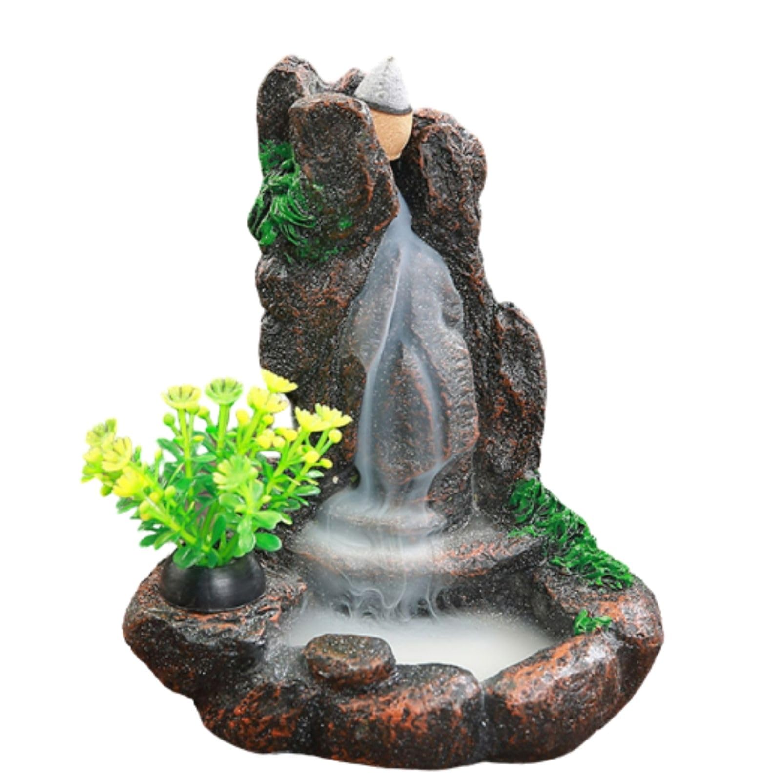 

All Trust Incense Burner, Backflow Incense Burner, Tabletop Fountain, Incense Holder, Backflow Incense, Overflow Incense, Stylish Interior (Takayama