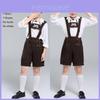 Autentico Costume Tedesco per Bambini per l'Oktoberfest con Cappello per Halloween e Cosplay