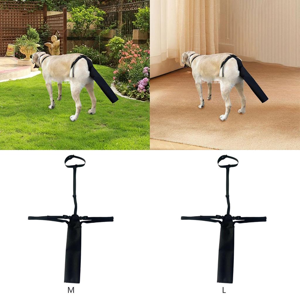 Dog Tail Cover Pet Dog Tail Protector for Medium Large Dogs Dog Supply Adjustable Dog Ends Protector for Hiking Traveling