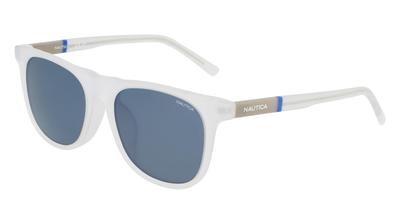 Nautica Sunglasses N6003SLB Matte Clear Crystal