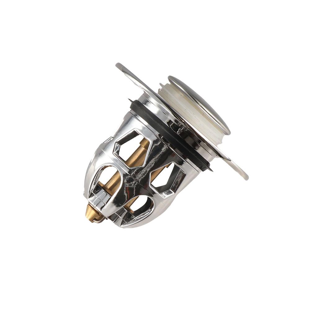 Pressing Type Filter Accessories Bounce Drain Plug 3 Color Drain Filter  Basin