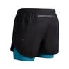 Men's Quick-Dry 2-in-1 Running Sports Shorts with Anti-Exposure Liner