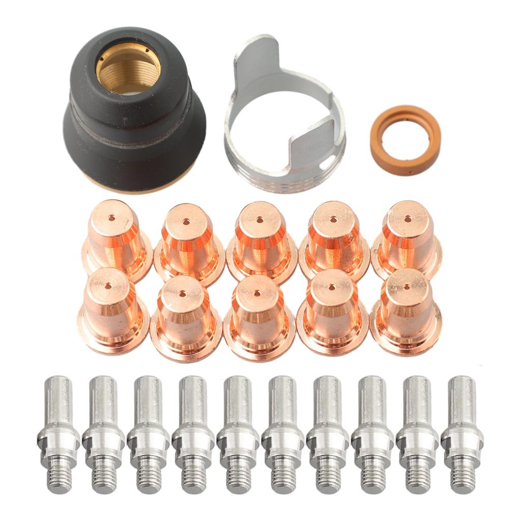 Hafnium-Elektrode Plasma-Spitzen-Kit Hohe Temperaturbeständigkeit Kompatibel mit verschiedenen Metallen Schweißdüse für IPT-65 58895