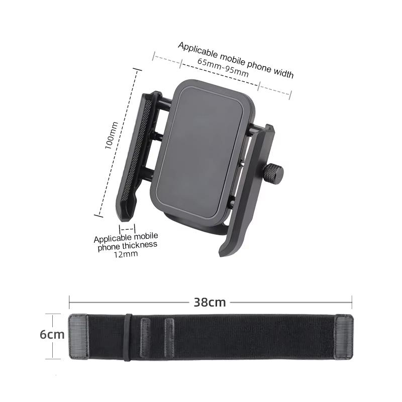 Multi-function Phone Holder for Car 360 Rotation Wristband Mobile Support Universal Phone Stand For Sports Cycling Motorcycle
