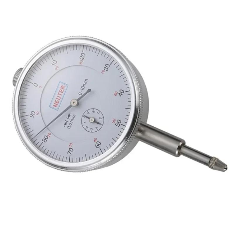0-10mm/0.01mm Mechaniczny czujnik zegarowy Wskaźnik zegarowy z występem pomiarowym Precyzyjny przyrząd pomiarowy Percentymetr