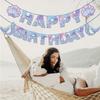 Mermaid Birthday Banner - Mermaids Banner, Mermaid Birthday Decorations for Girls, Boys, Kids - Mermaids Party Supplies Decoration for Ocean Theme