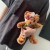 Bear Pendant Disturbing Blood Splattered Small Bear PP Cotton Fabric Texture Suitable for Dark Theme Parties Decorating