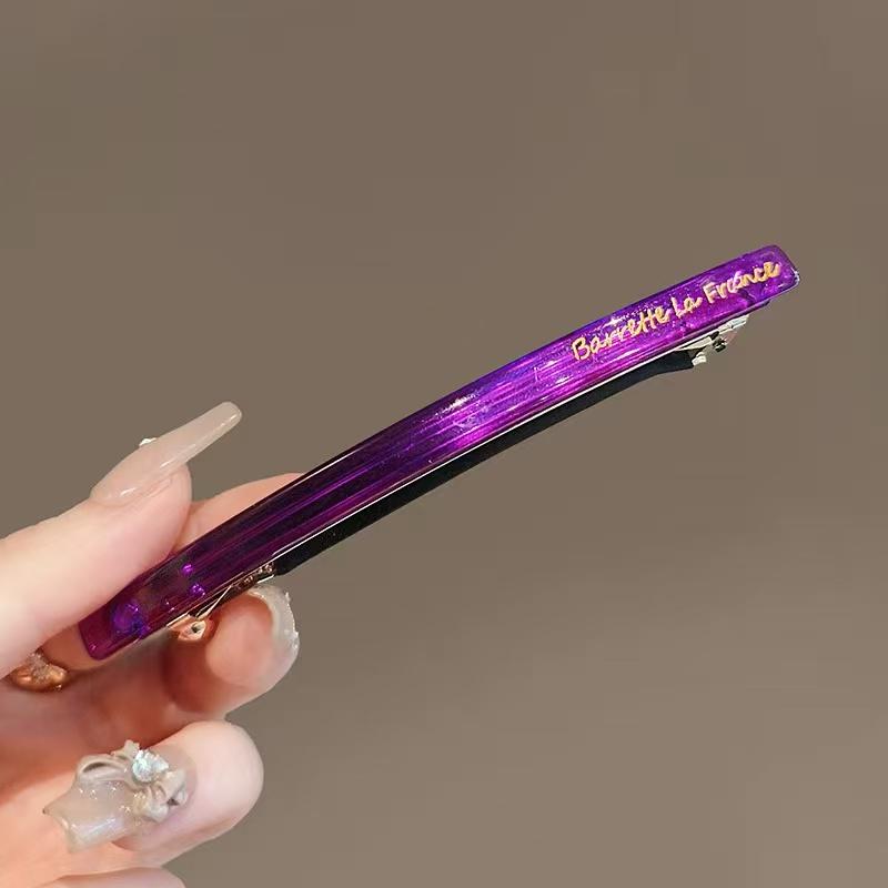 

Многоцветная ацетатная заколка для волос для женщин элегантная пружинная заколка модная женская заколка для волос аксессуары для волос