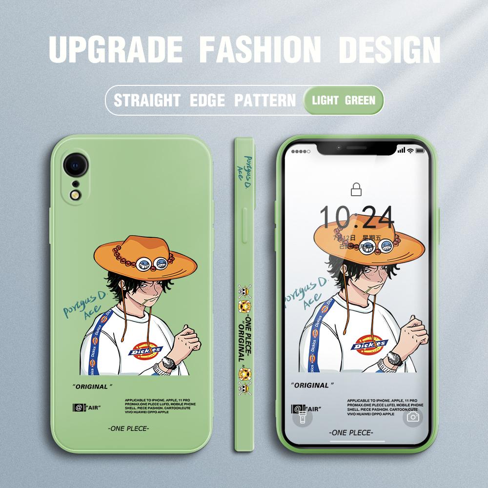 Popular Anime Phone Case for Xiaomi Redmi POCO Mi 11 Lite 5G Note10 Pro Soft Full Protection Square Liquid Silicone Cellphone Back Cover