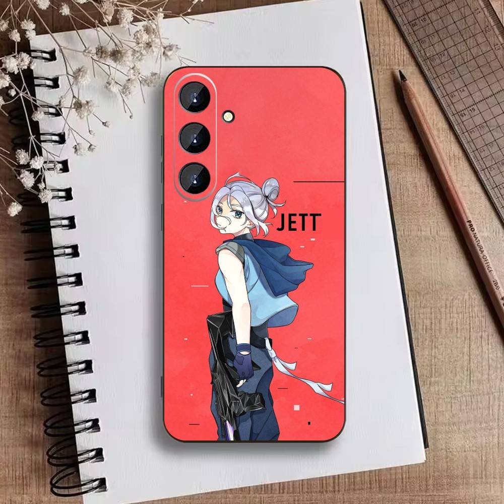 Cute Trendy Wuxia  Phone Case For Samsung Galaxy A73,21,22,32,71,53,52,51,80,5G Soft Black Cover