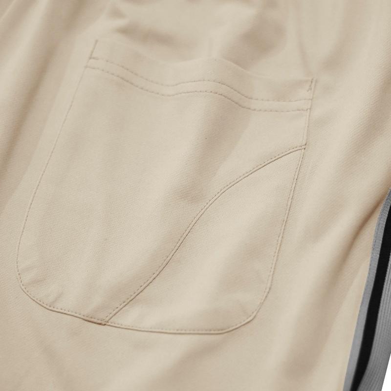 Pantaloni da Ginnastica a Strisce da Uomo Estivi Casual Gamba Dritta Pantaloni Atletici Vita Elastica Jogger