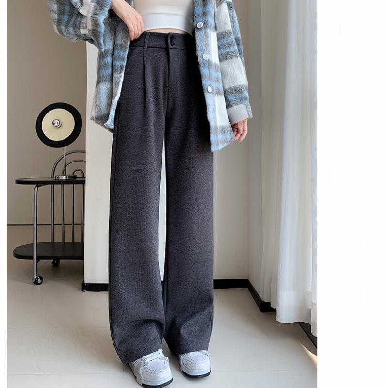 

Новые осенние и зимние повседневные брюки для женщин с узкими прямыми брюками для женщин 4XL