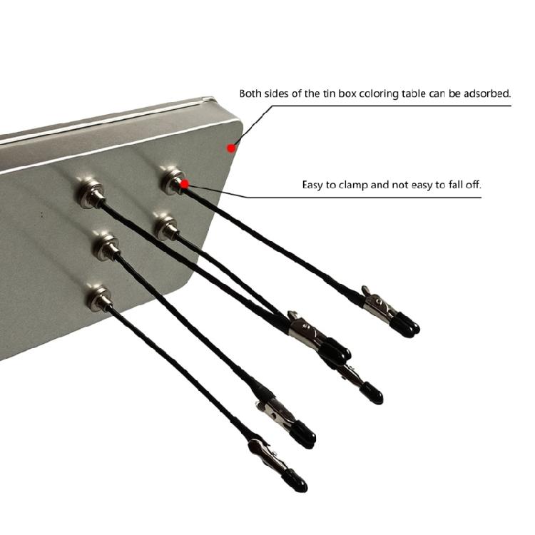Stojanový držák pro modelářství s magnetickými klipy, nastavitelný pro detailní projekty malování modelů
