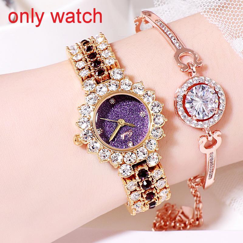 Fashion Quartz Watch For Women With Starry Sky Design And Waterproof Feature