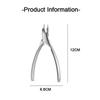 Professional Nail Clipper Nail Scissors Anti-Splash Nails Clippers Stainless Steel Pedicure Tools Deep Into Nail Grooves ZJJ03