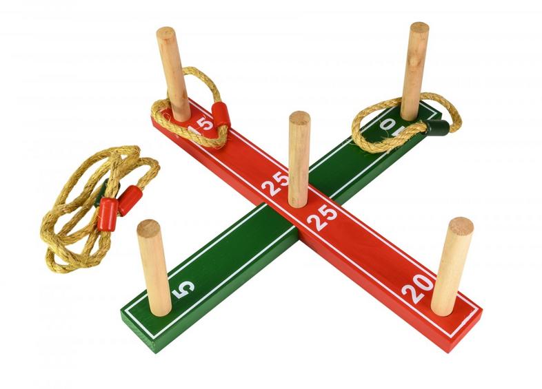 Tactic active play outdoor game throwing rings