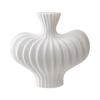Plastic Irregular Shape Vase Imitation Ceramic Flower Arrangement Vase Water Cultivation Vase