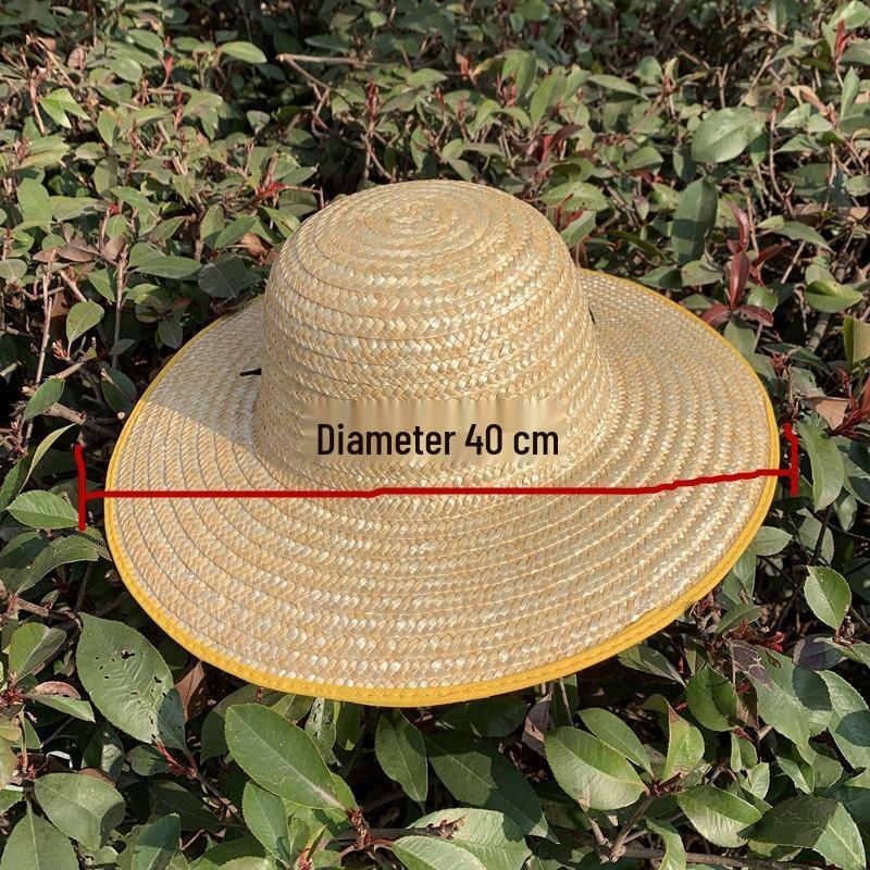 

HANDUNYOU Handmade Wide-Brim Summer Sun Hat