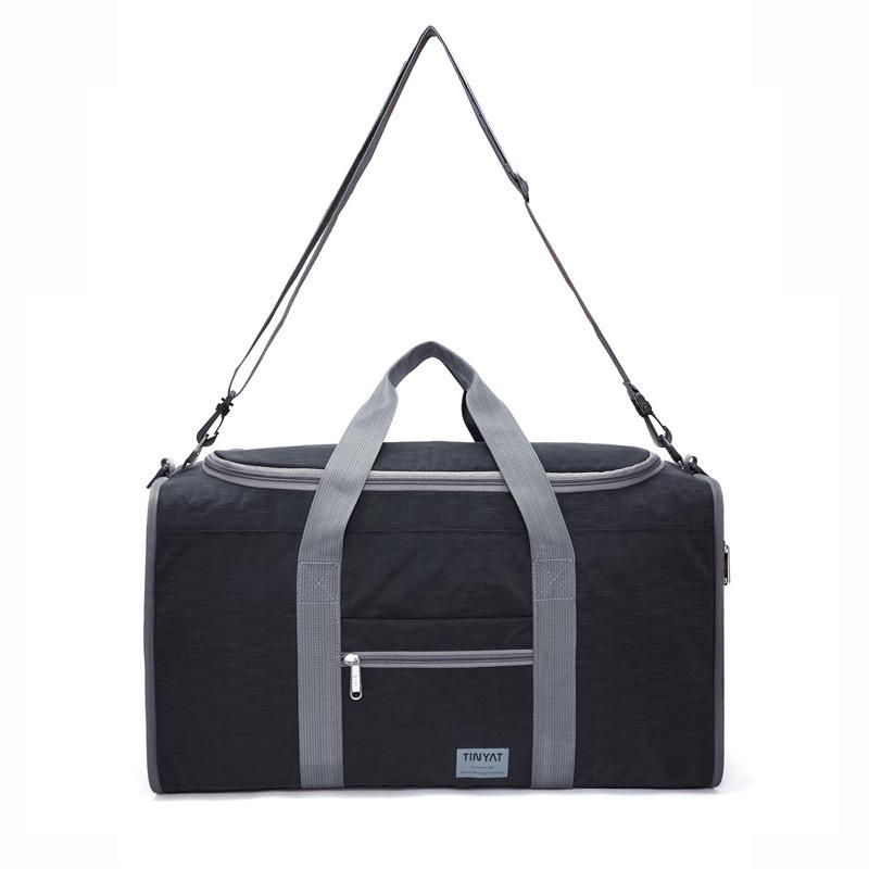 Portable Folding Storage Travel Bag Portable Boarding Bag Large Capacity Travel Short Distance Luggage Can Be Set Rod