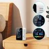 Portable LCD Air Quality Monitor 5 in 1 CO2 Meter Digital Temperature Humidity Tester Carbon Dioxide TVOC HCHO Detector