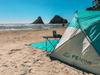 Large shade beach tent