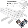 1pcs 6061 Square Aluminum Flat Rod Rectangular Aluminum Rod Thickness 3-8mm, Width 10-30mm, Length 250mm