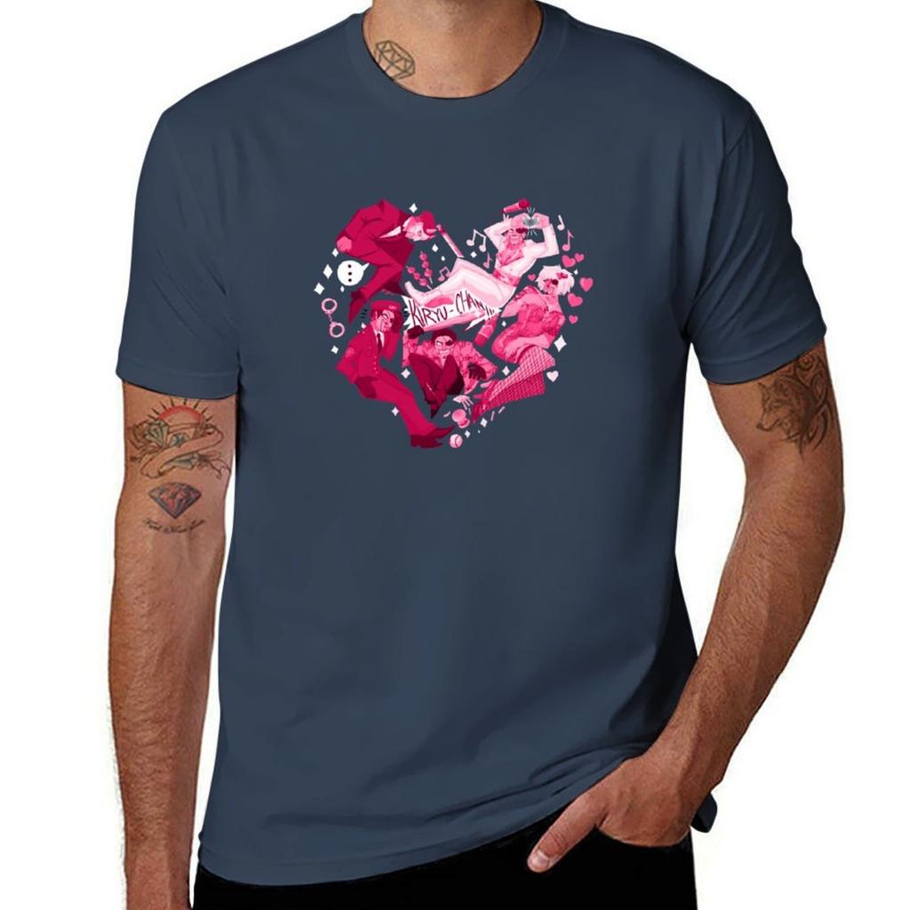 Kiryu Kazuma Tshirt Soft Antishrink Cotton Tee