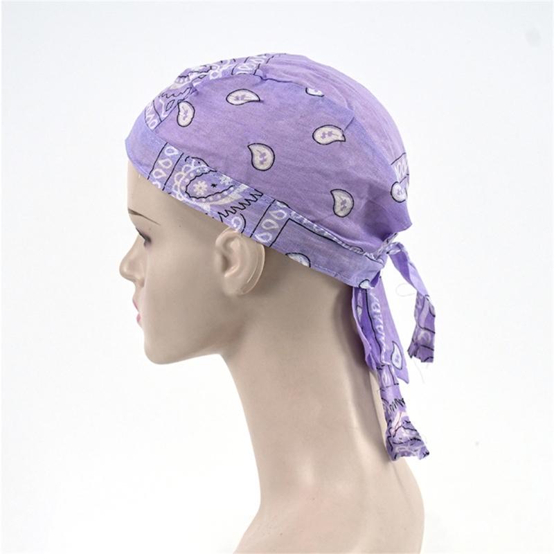 Multifunctional Headwear Pirate Style Bandana Cap for Sun Shielding Cycling Hiking Running Easy Wear as Hat or Scarf