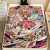 Cute Cardcaptor SakuraPrint Flannel Blanket, High quality Comfortable for All Seasons, Home Decor, Warmth and Comfort