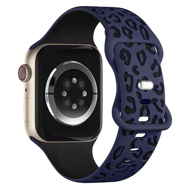 Engraved Strap For Apple Watch Band 45mm 44mm 46mm 42mm 41 40 49mm Silicone Correa Bracelet Series 8 9 10 11 7 SE 6 5 4 Ultra 2