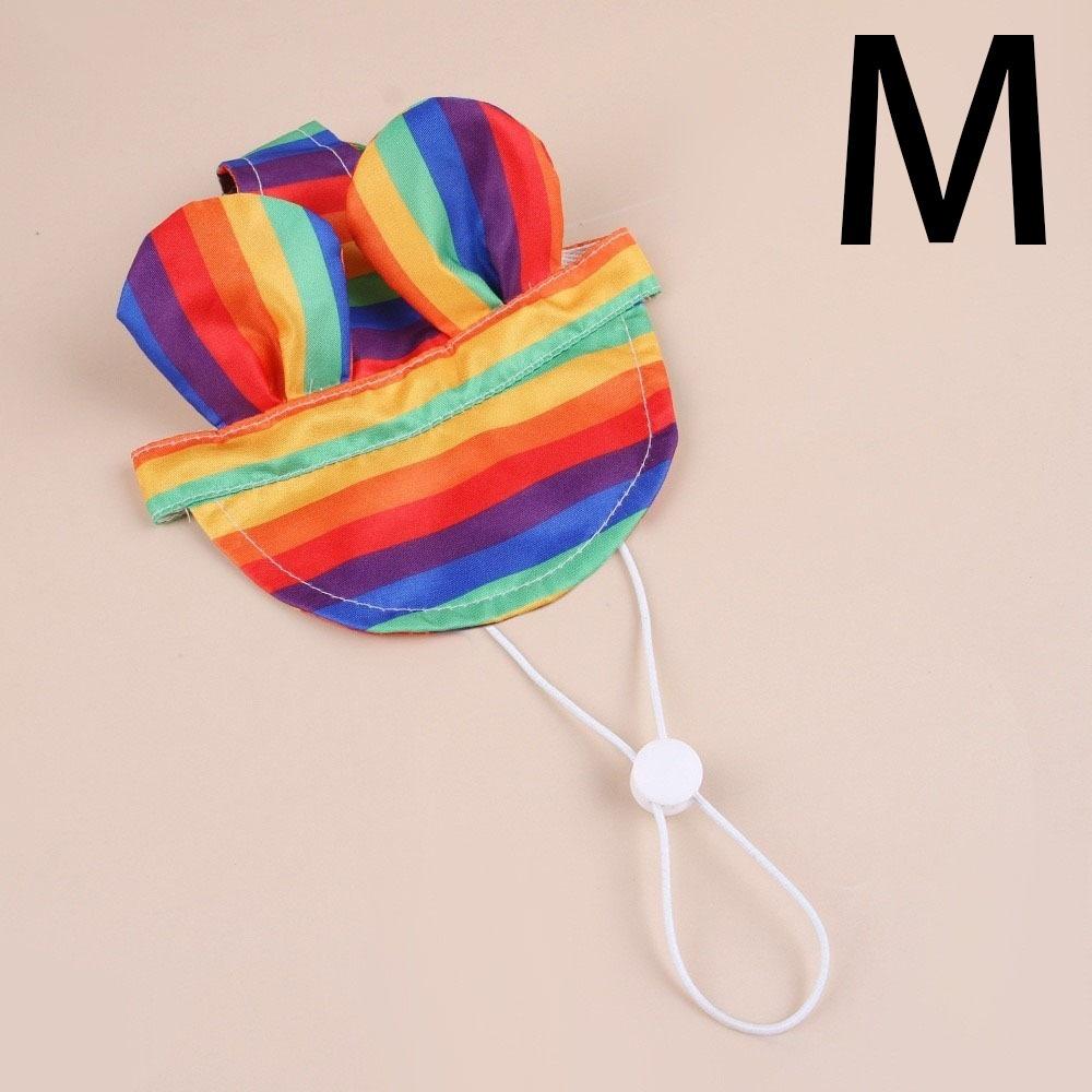 Polyester Pet Hat Adjustable Sports Hats Cute Dog Sunscreen Hat