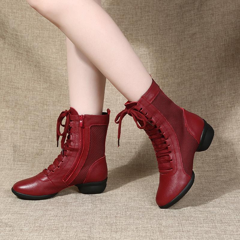 Damen Matrosen Tanzschuhe: 2022 Stiefel mit weicher Sohle für alle Jahreszeiten