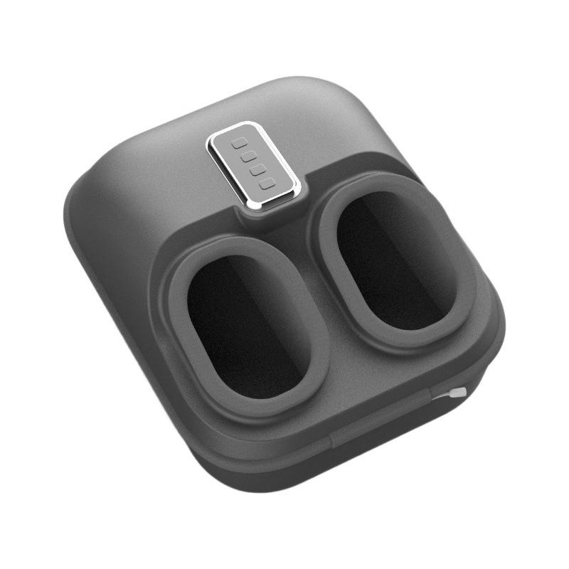 Air Pressure Heated Foot Massager with Kneading and Compression