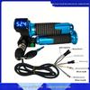 Blue Screen Electric Scooter Throttle Grip with Voltage Display and Lock