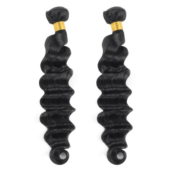 Kroppshår Løst Dyp 8 tommer - 28 tommer Kvinner Langt Krøllete Bølgehår for Daglig Liv