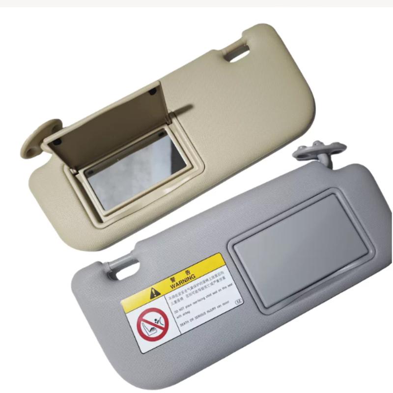 Left / Right SideCar Sun Visor Sunvisor Panel with Makeup Mirror Replacement For Toyota Corolla E160 E170 2014 2015 2016 2017