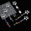 Fashionable Sturdy Alloy Star Chain Hairpin Hair Decoration For Adding Elegant To Casual Wear and Special Occasions