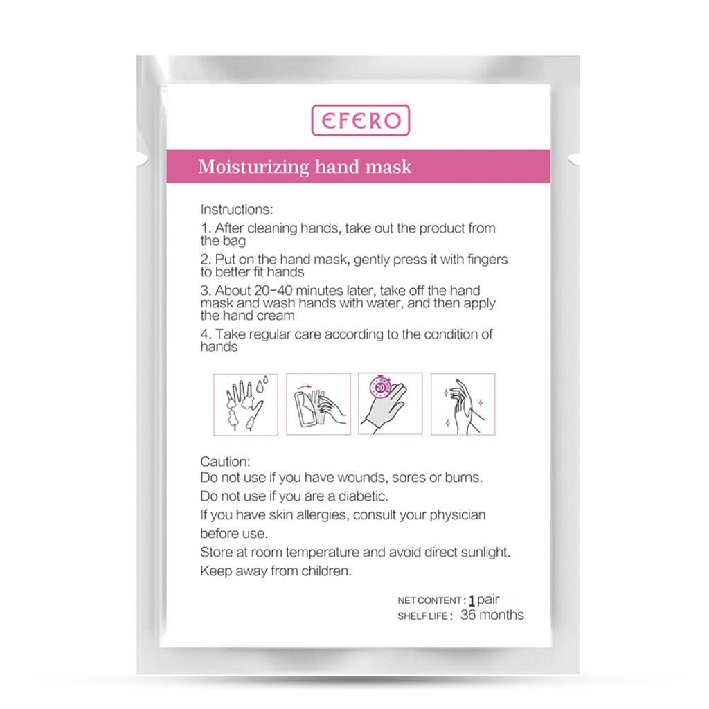 Exfoliating Moisture  Hand Mask Peeling Remove Hard Dead Skin Mask 1Pcs 5ml