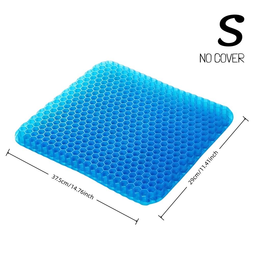 Cooling Gel Seat Cushion Honeycomb Breathable Chair Pad Summer Car Seat Mats for Home Office Driving Relieves Hip Discomfort