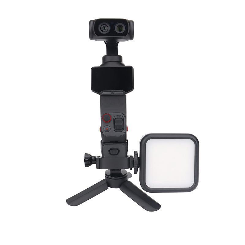 Camera Expansion Housing Case Cage Bracket for Insta360 Luna Ultra Universal Accessory Mount for Vlogger Outdoor Shooting