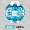 Finger Spinner Toy With Lighted Transparent Colors For Stress Relief And Focus