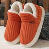 Comfort Plus Velvet Cotton Slippers with Heel Cover - Cozy Indoor Winter Footwear for Couples