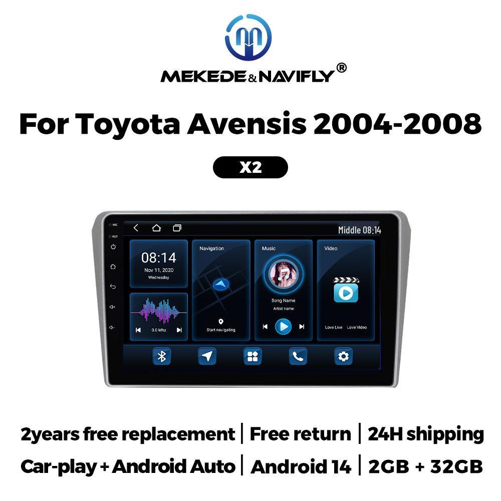 Toyota Avensis 04-08 Android GPS Navigation MP5 Bluetooth Player
