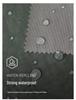 400D PU-Coated Nylon: Washed, Wrinkled, Water-Repellent, Soft Distressed Fabric