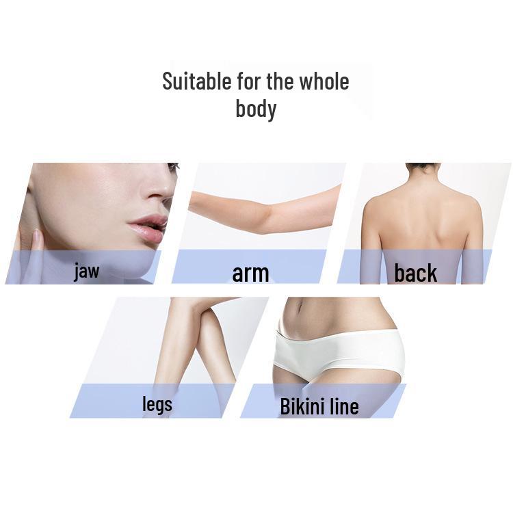 Portable Electric Body Hair Remover - Unisex Razor for Intimate Areas and Underarms