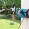 High-Pressure Car Wash Water Gun and Hose Set with Storage Rack